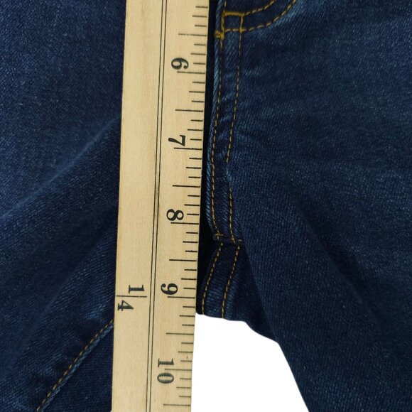 Kut From The Kloth Distressed Ankle Jeans Womens Size 6 Frayed Hem Skinny Denim - Picture 14 of 15